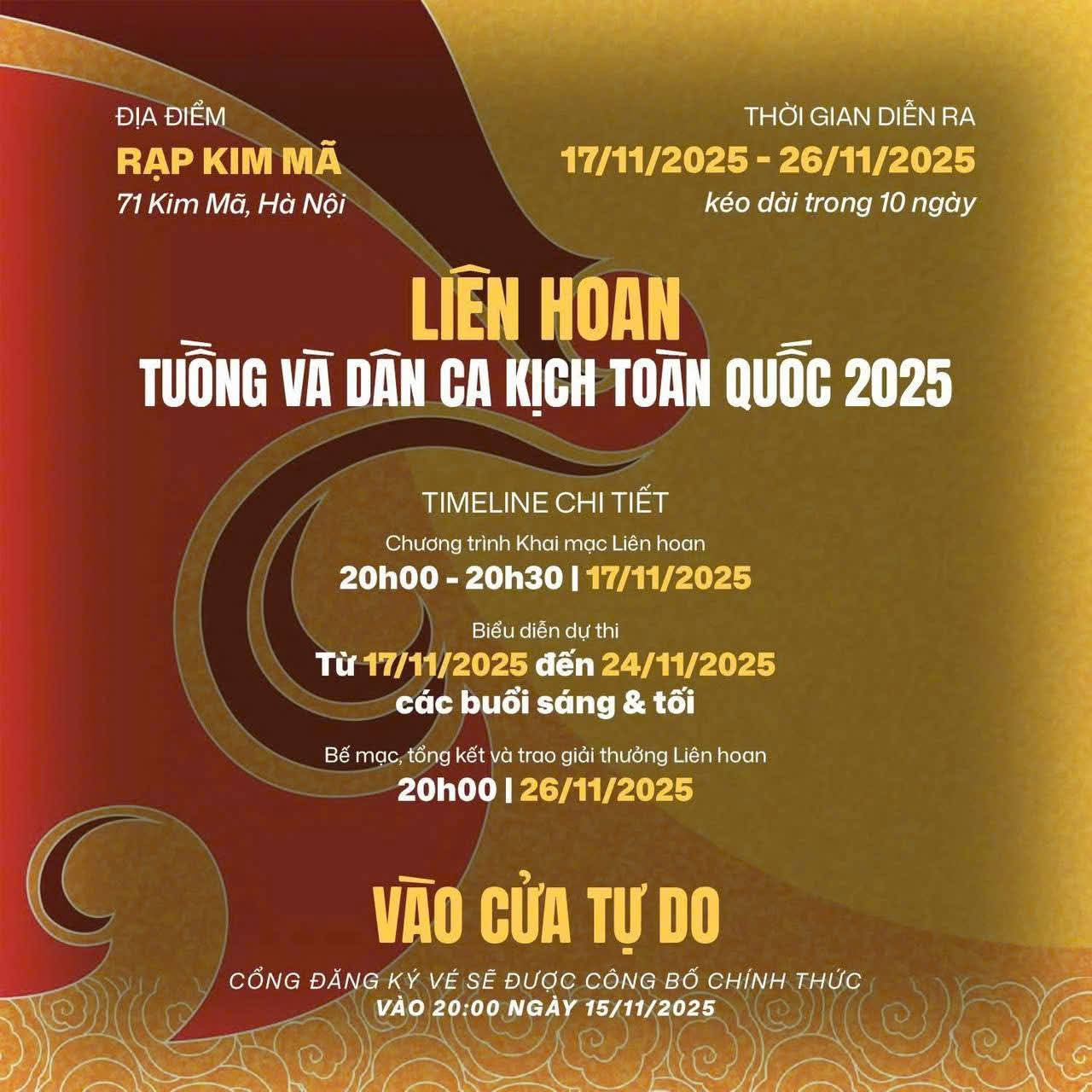 Nhà hát Nghệ thuật truyền thống Đà Nẵng tham gia Liên hoan Tuồng và Dân ca kịch toàn quốc năm 2025