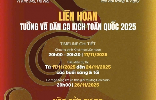 Nhà hát Nghệ thuật truyền thống Đà Nẵng tham gia Liên hoan Tuồng và Dân ca kịch toàn quốc năm 2025