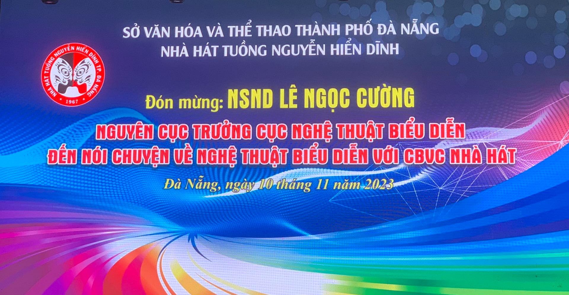 NHÀ HÁT TUỒNG NGUYỄN HIỂN DĨNH TỔ CHỨC SINH HOẠT CHUYÊN ĐỀ VỀ NGHỆ THUẬT BIỂU DIỄN